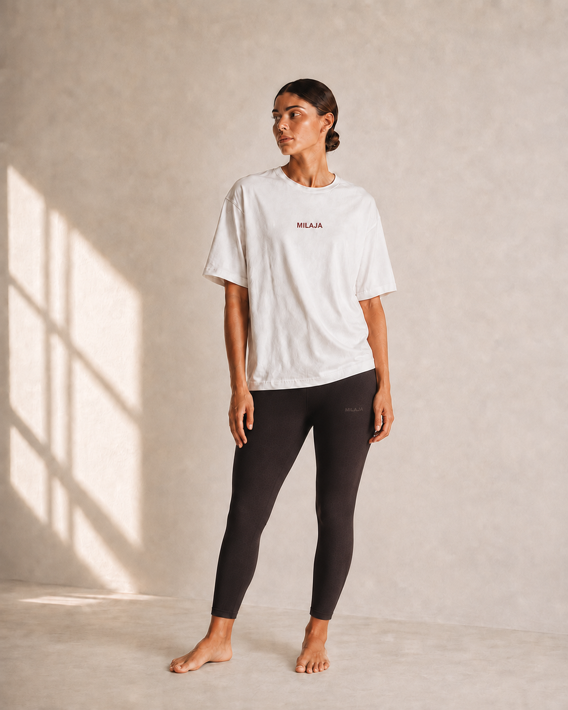 MILAJA Oversized T-Shirt in White